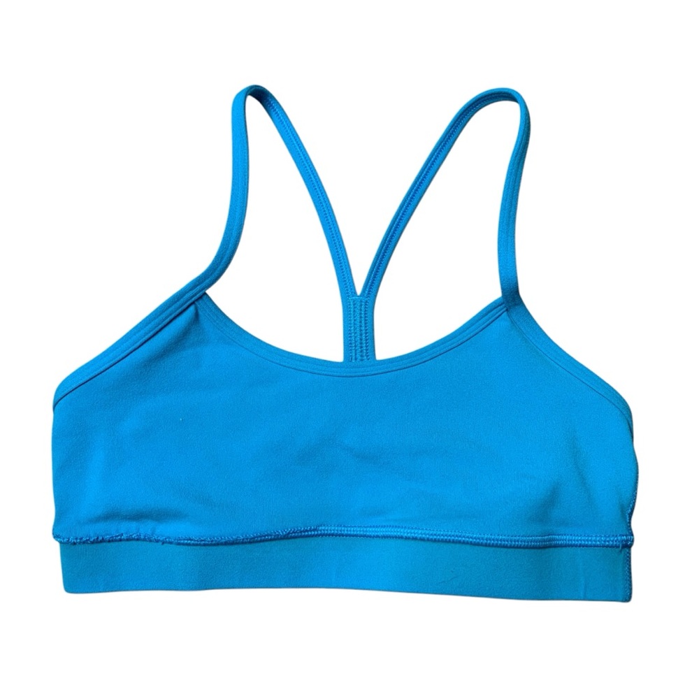 lululemon athletica Bright Blue Strappy Sports Bra